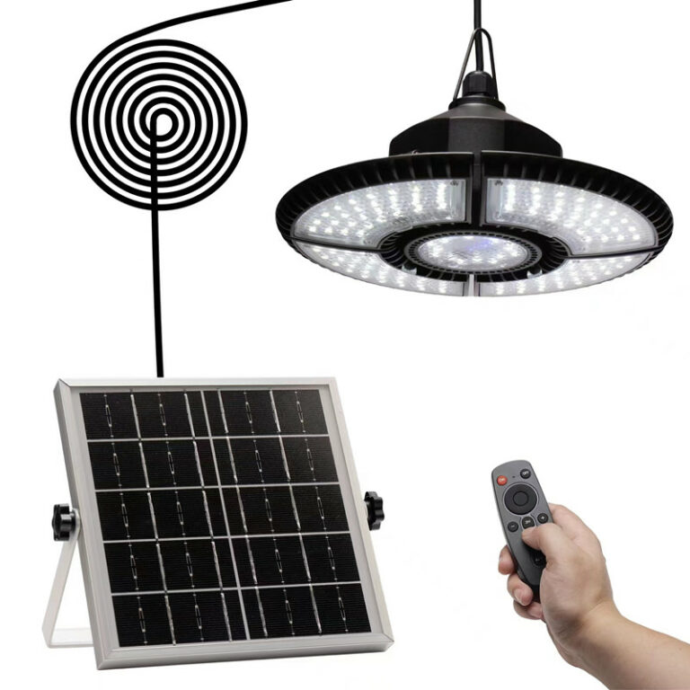 136LED 4+1 functional solar powered garage light - Shenzhen Well King ...